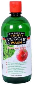 safeguard fruit & veg wash 750ml